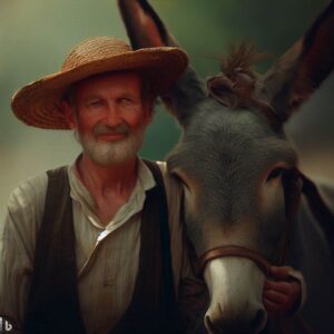 The donkey and his Master - hindi stories